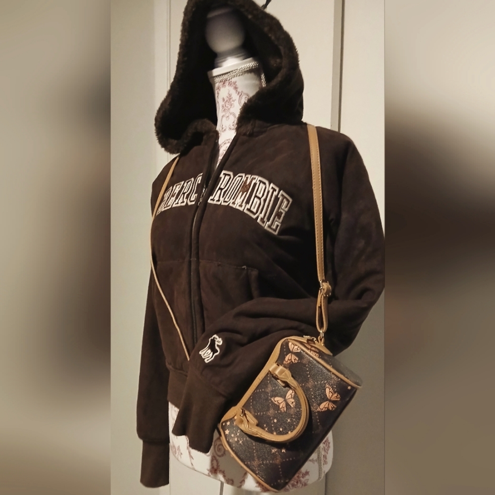 Vintage Abercrombie & Fitch Suede Jacket